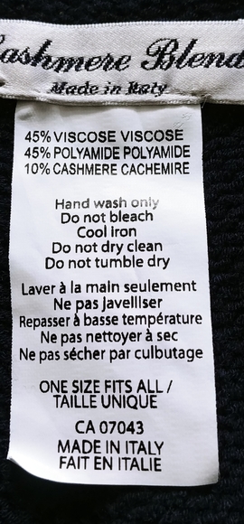 🇮🇷ITALIAN CASHMERE Cape sweater - Picture 5 of 6